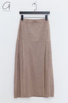 SWAYING 25 Early Spring Splicing Skirt SW-SW25PS3B08-HHT Gray Camel SW25PS3B08